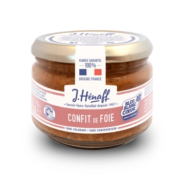 HENAFF Leberconfit mit Cognac im Glas 180g